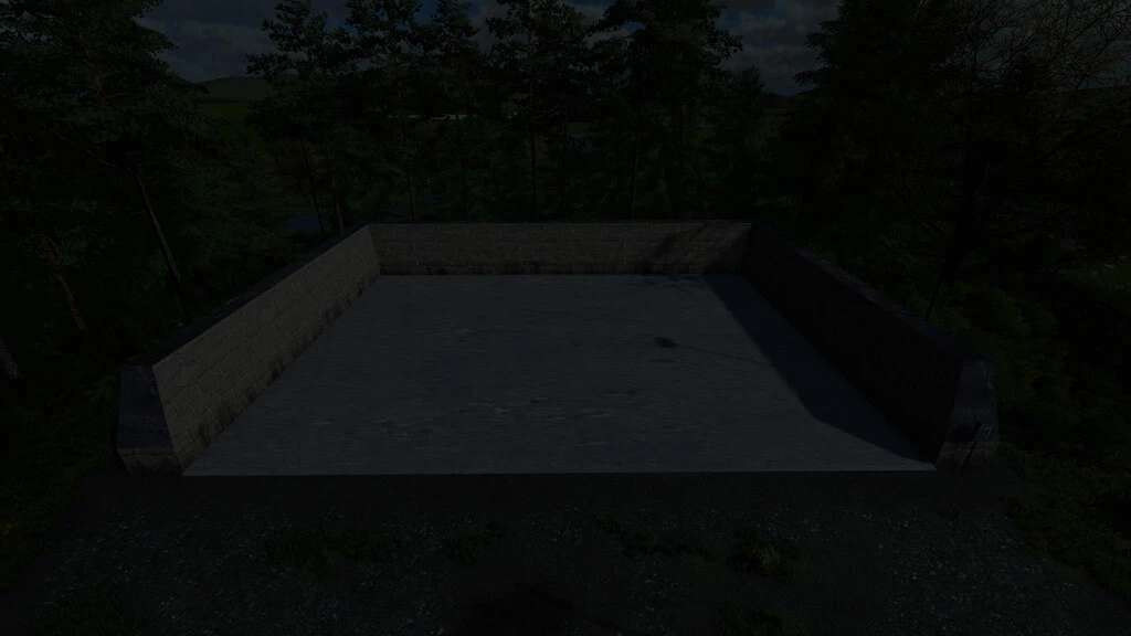 Lighted Bunker Silo V1000 Fs22 Mod 0304