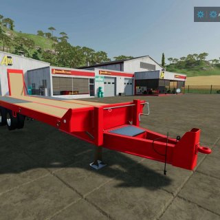 AJ Deere T680 Talbert Trailer V1 0 0 0 FS25 FS22 Mod