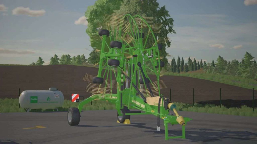 Krone Swadro TC 930 v1.0.0.0 - FS25 / FS22 Mod