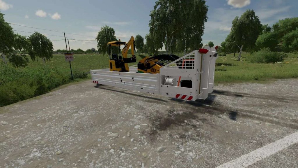 Plateau tp ampliroll BETA v1.0.0.0 - FS25 / FS22 Mod