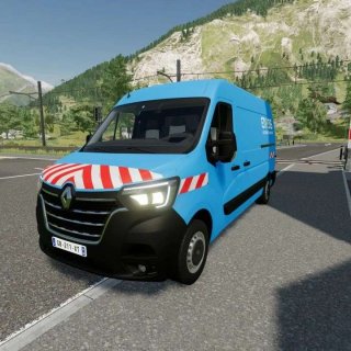 Renault Master IV Enedis v2.0.0.0 - FS25 / FS22 Mod