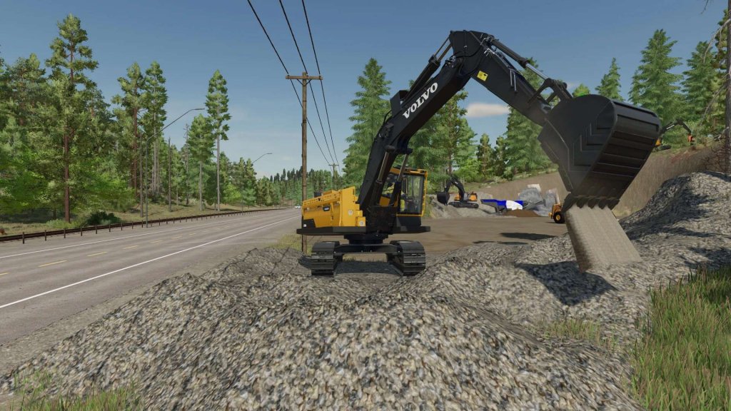 Volvo HD Bucket V1.0.0.0 - FS25 / FS22 Mod