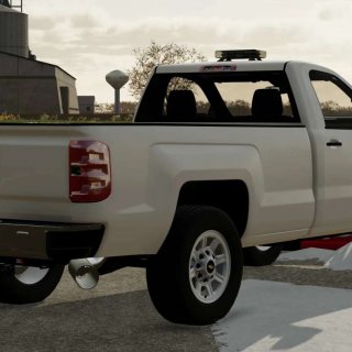 2017 Chevy Silverado 3500HD single cab long bed v1.0.0.0 - FS25 / FS22 Mod