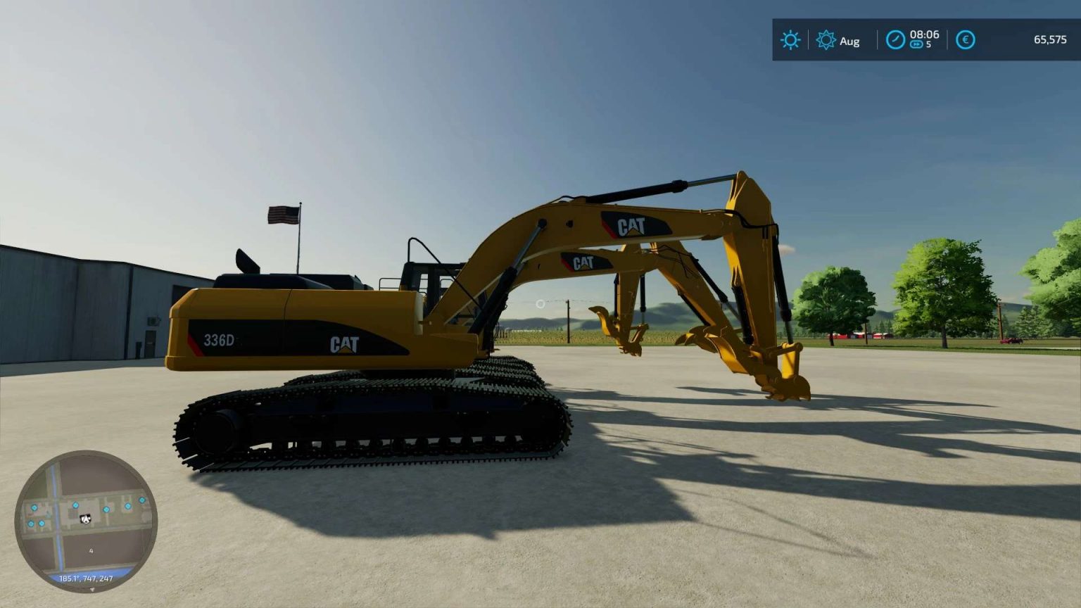 Cat Ton Excavator Pack V Fs Mod