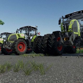 Claas Axion 800 (Interactive Control) v1.0.0.0 - FS25 / FS22 Mod
