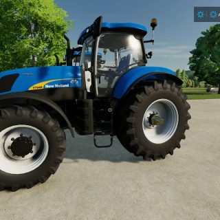 New Holland T7030 v1.0.0.0 - FS22 Mod