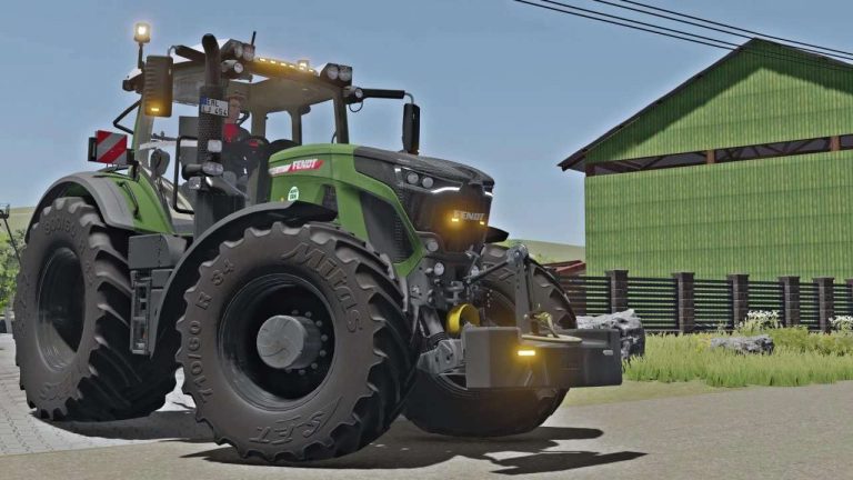 Fendt 1250kg Weight with strobes v1.0.0.0 - FS22 Mod