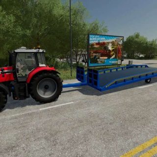 Mobile Ramp v1.0.0.0 - FS25 / FS22 Mod