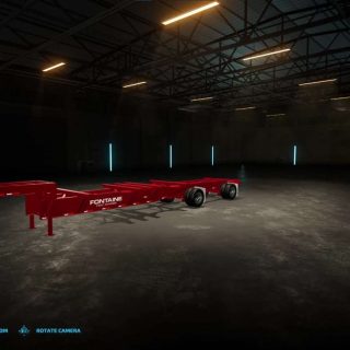 Fontaine Frac Trailer and Sandbox v1.0.0.0 - FS25 / FS22 Mod