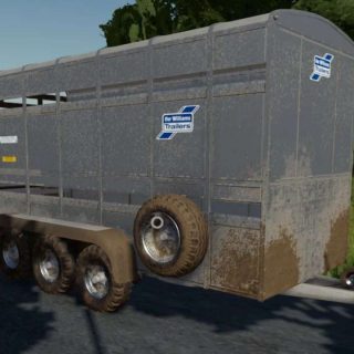 Ifor Williams LiveStock Trailer v1.0.0.1 - FS25 / FS22 Mod