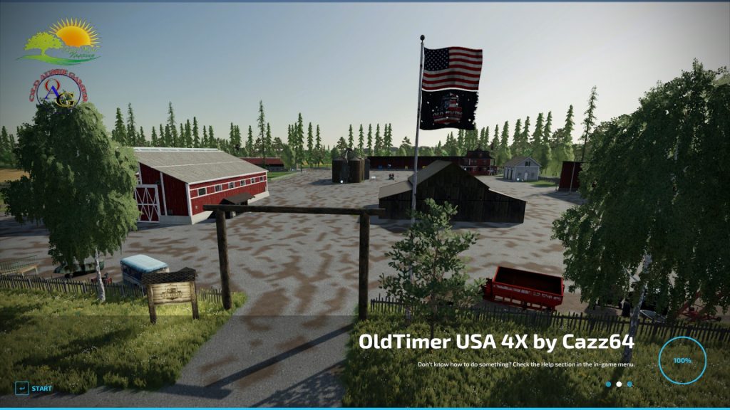 Old Timers USA 4x Map V1 2 0 0 FS22 Mod
