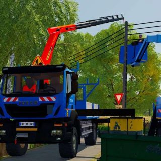 Truck Crane Iveco X Way Enedis V Fs Fs Mod