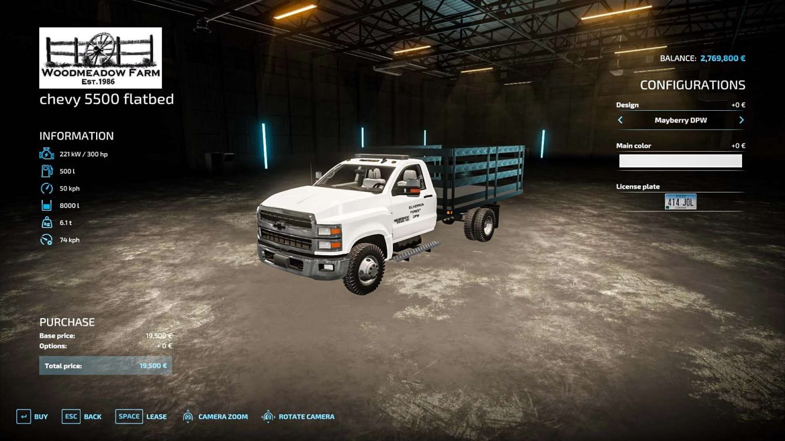 Chevrolet 5500 v1.1.0.0 - FS25 / FS22 Mod