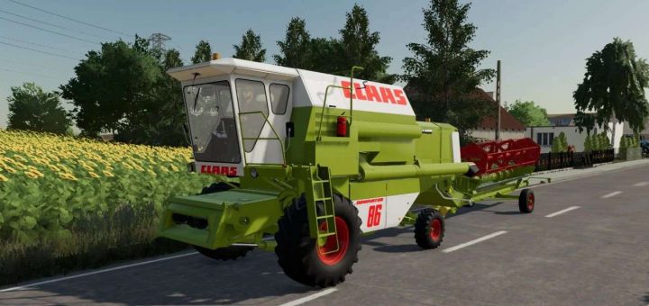 Claas Dominator Mods | FS22 Mods | Farming Simulator 22 Mods