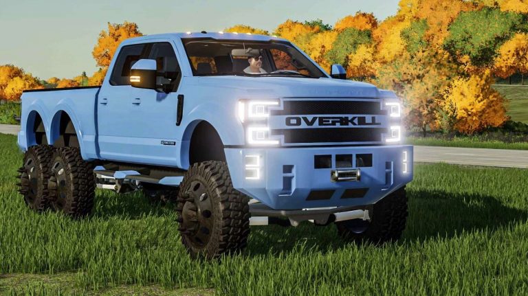 Ford F550 Overkill v1.1.0.0 - FS25 / FS22 Mod