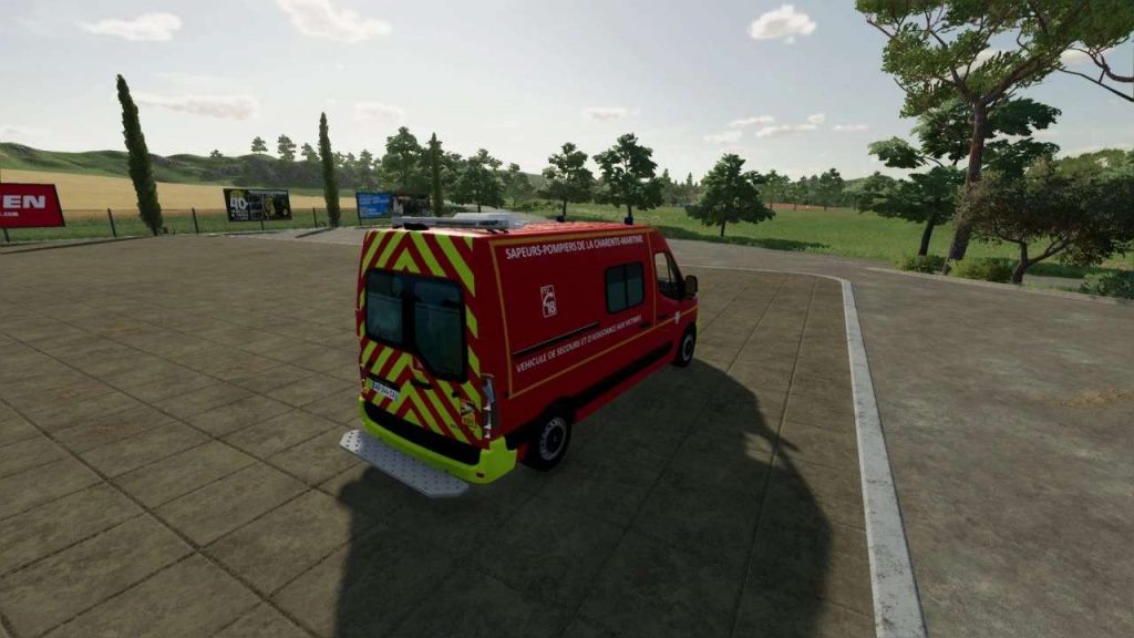 Renault Master VSAV SDIS 17 v1.0.0.0 - FS25 / FS22 Mod