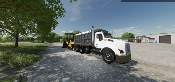 Function Asphalt Paver Mods Fs22 Mods Farming Simulator 22 Mods 6014