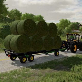 John Deere 1275 Bale Wagons v1.0.0.0 - FS25 / FS22 Mod