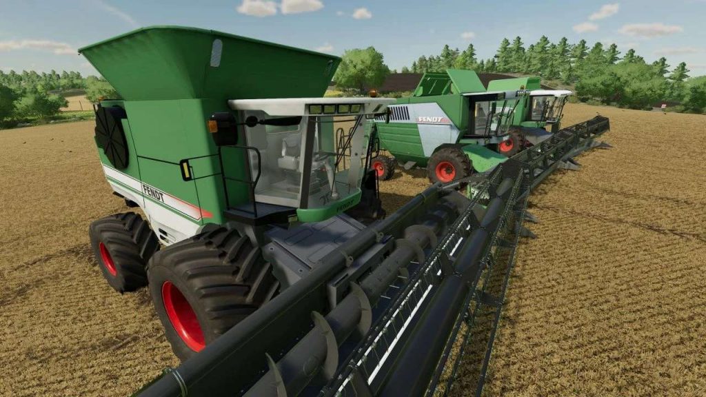 Classic Fendt Combines Pack V1000 Fs22 Mod 6341