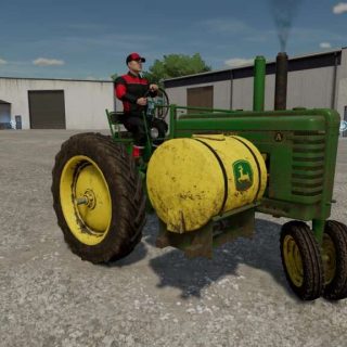 John Deere Saddle Tanks v1.0.0.0 - FS25 / FS22 Mod