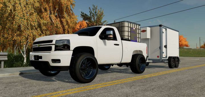 Chevy Silverado Mods | FS22 Mods | Farming Simulator 22 Mods