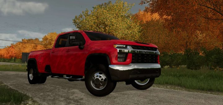 Chevy Silverado Mods | FS22 Mods | Farming Simulator 22 Mods