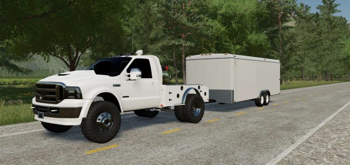 Enclosed Trailer Mods | FS22 Mods | Farming Simulator 22 Mods