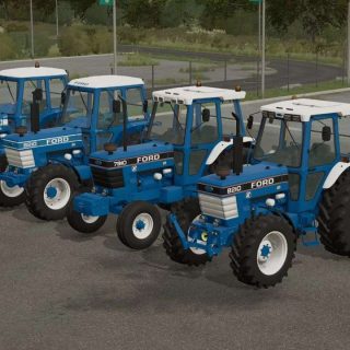 Ford 8210 6cyl Pack v1.5.0.0 - FS25 / FS22 Mod