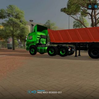 MAZ-953000-017 Semi-trailer v2.0.0.0 - FS25 / FS22 Mod