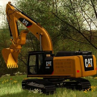 Cat 336E/F Pack v1.0.0.0 - FS25 / FS22 Mod