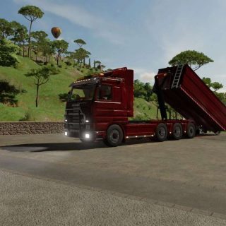 Scania 143M Hooklift v1.2.0.0 - FS25 / FS22 Mod