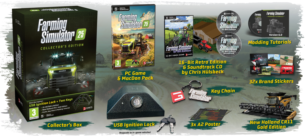 Ignition Keys for Farming Simulator 25 