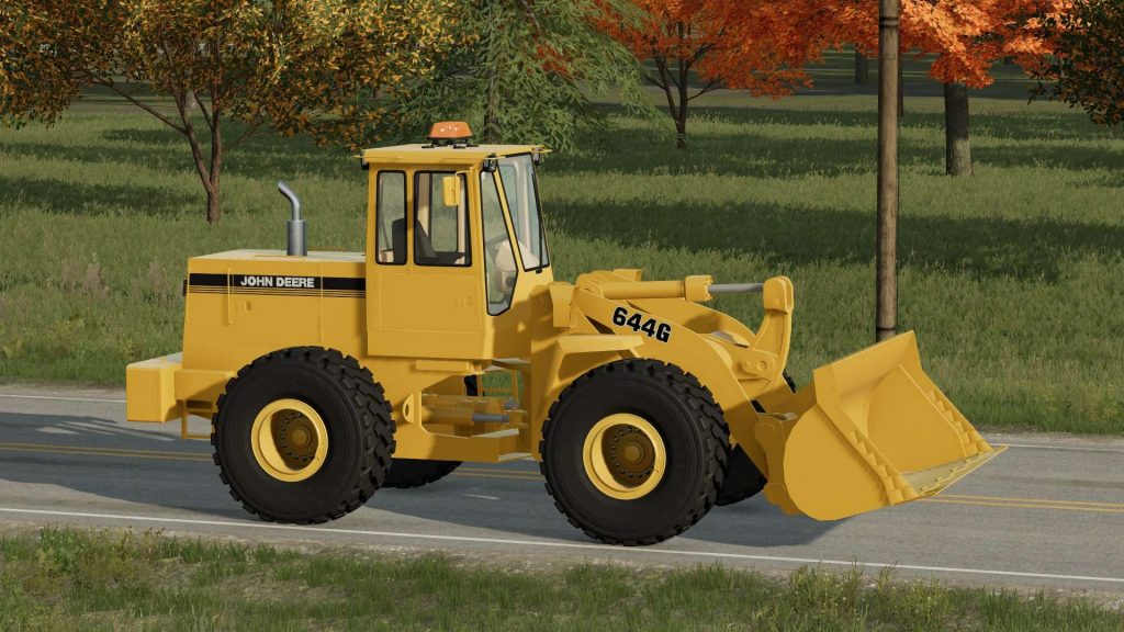 John Deere 644G Wheel Loader v1.0.0.0 - FS25 / FS22 Mod