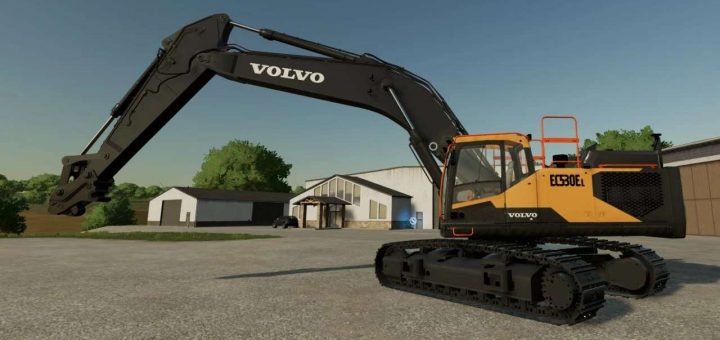 Farming Simulator 22 Forklifts, Excavators mods | FS22 Excavators
