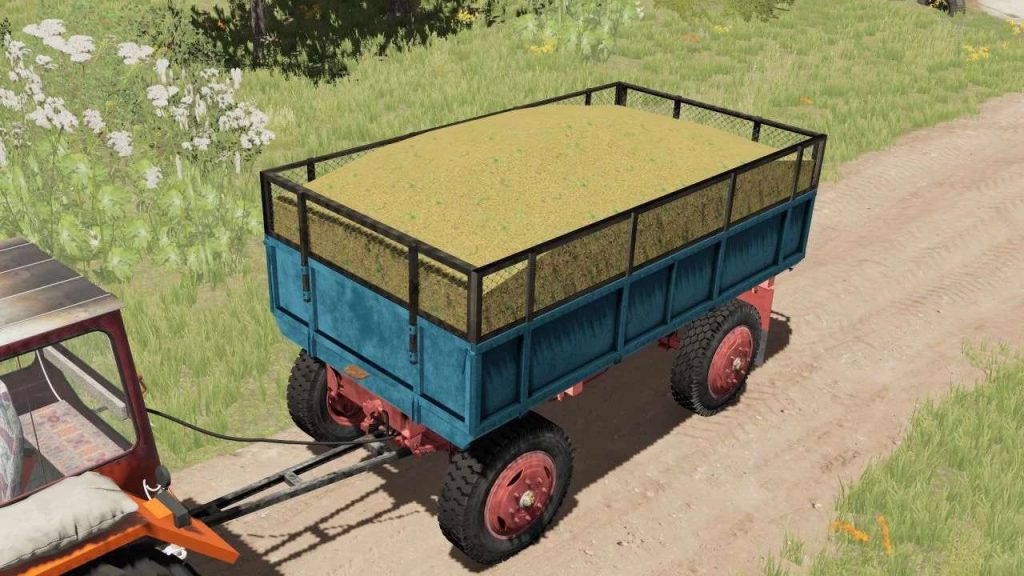 Romanian Agricultural Trailer V Fs Fs Mod