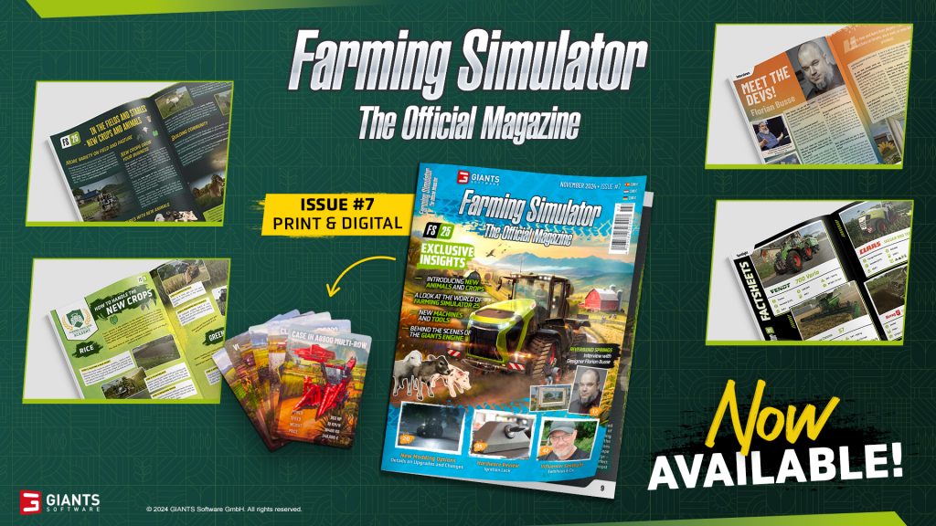 Farming Simulator Magazine: le migliori mod FS25 dell'autunno