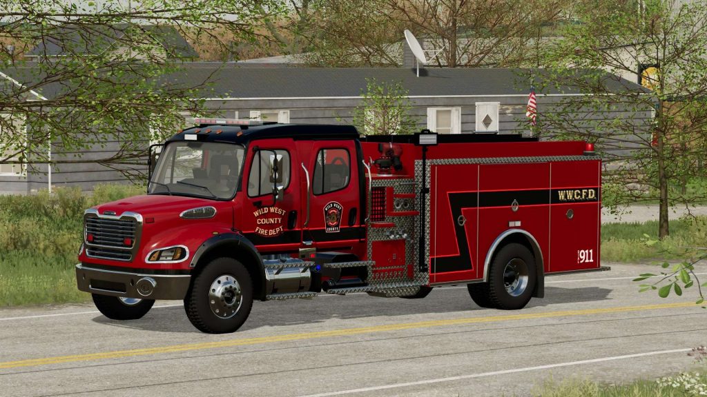 M2 Freightliner Crew Engine v3.0.0.0 - FS25 / FS22 Mod