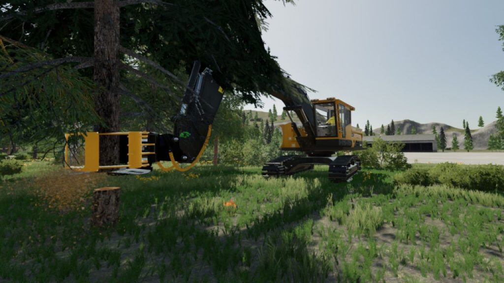 Grapple Saw v1.0.0.0 - FS25 / FS22 Mod