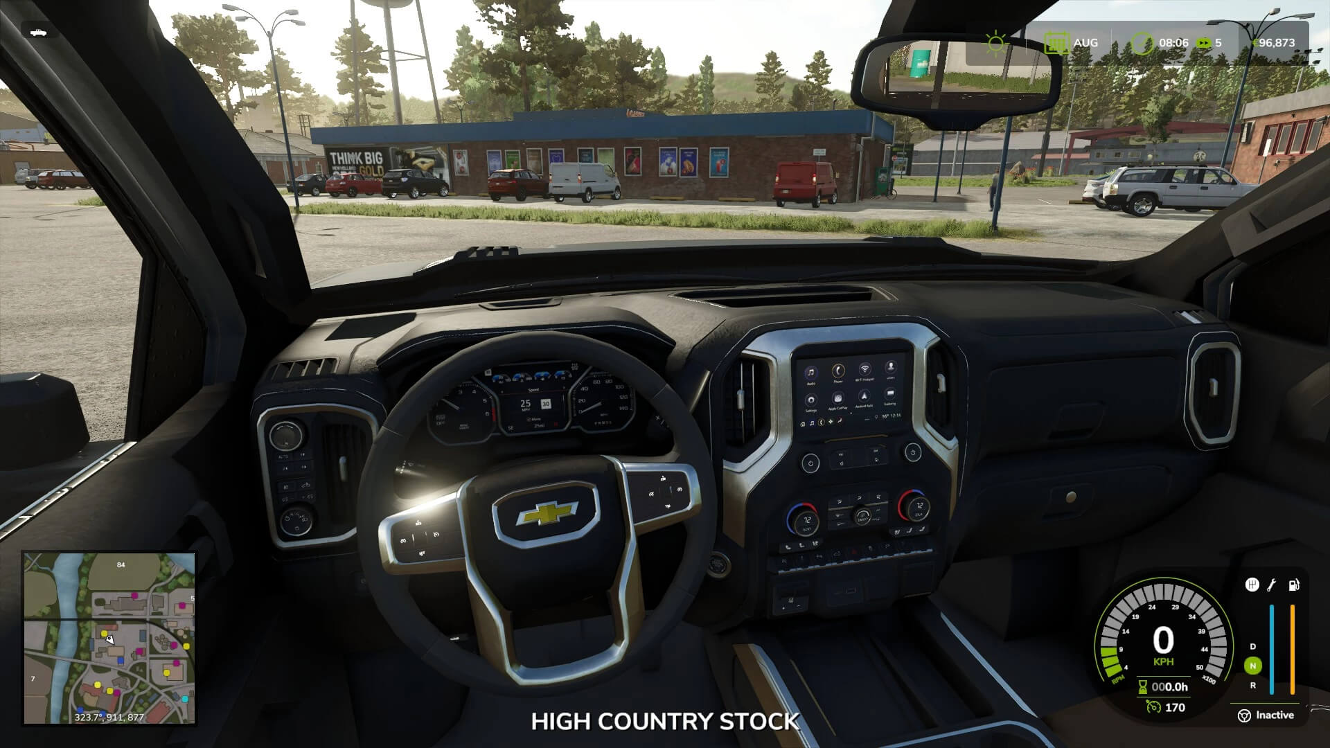 Chevrolet Silverado 2500 High Country V1.0.0.0 - Fs25   Fs22 Mod