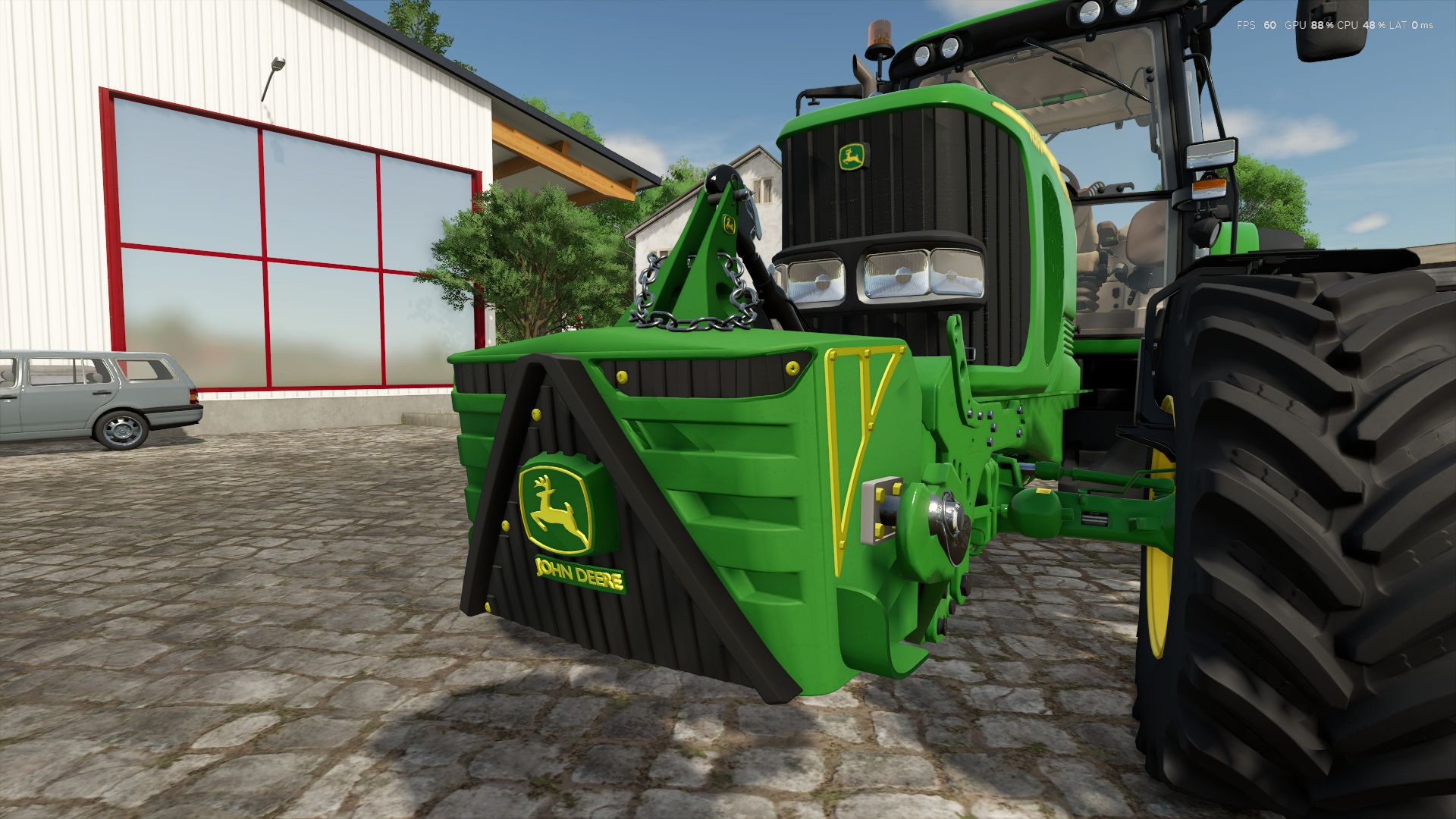 John Deere 800kg weight V1.0.0.0 FS25 / FS22 Mod