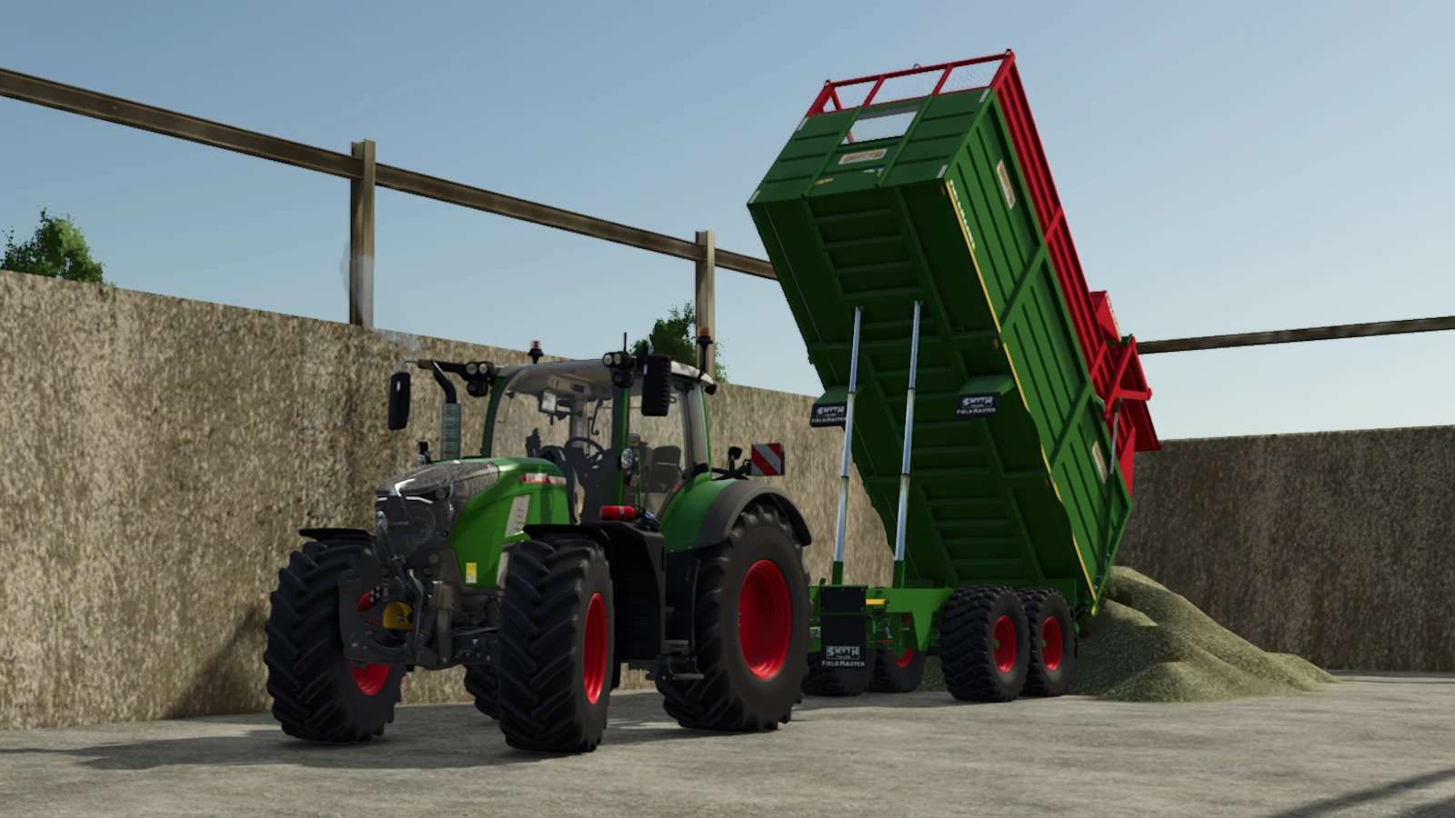 Smyth Field Master 20F Grain / Silage Trailer v1.0.0.0 - FS25 / FS22 Mod