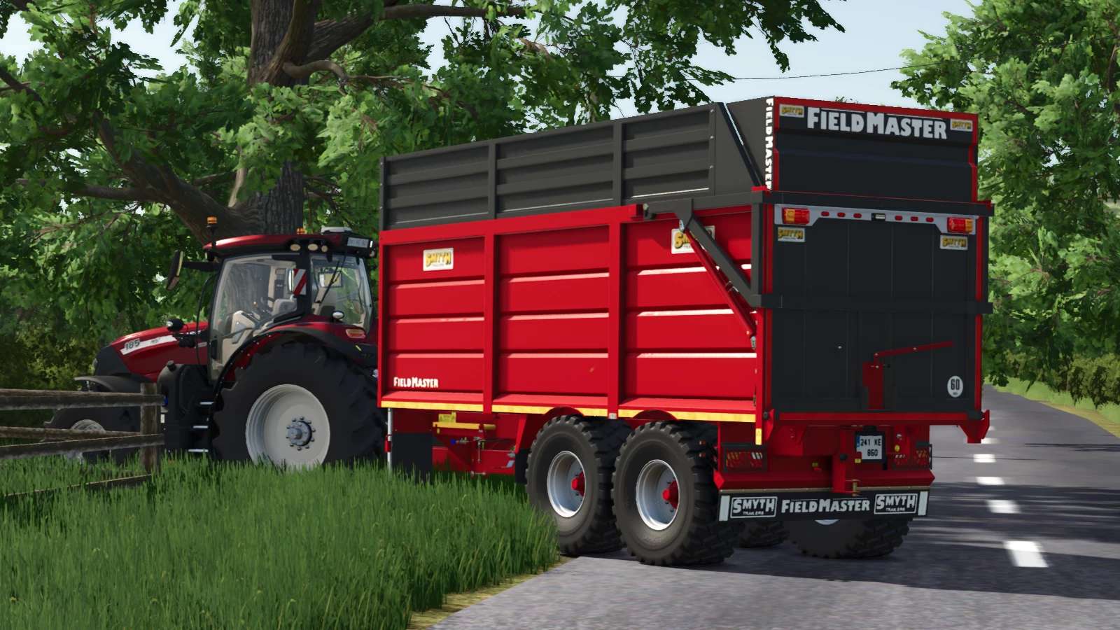 Smyth Field Master 20F Grain / Silage Trailer v1.0.0.0 - FS25 / FS22 Mod