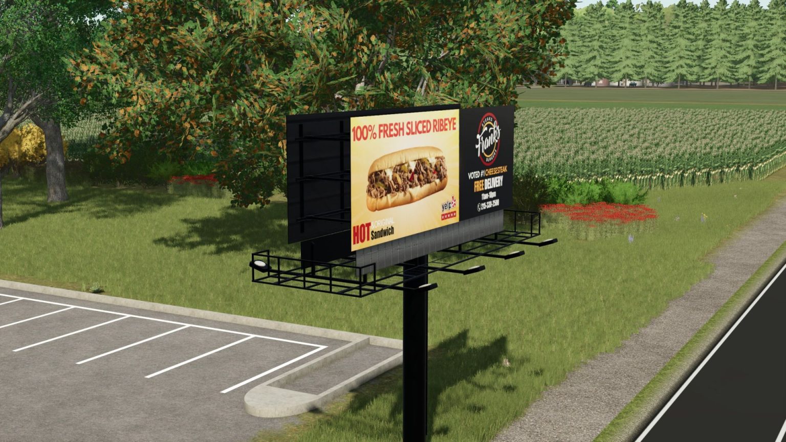 Billboard Pack Large V1.0.0.0 - FS25 / FS22 Mod
