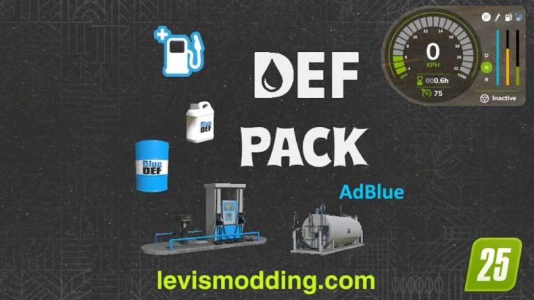 DEF Pack V1.0.0.3 - FS25 / FS22 Mod