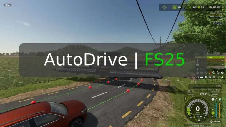 AutoDrive V3.0.0.8 - FS25 / FS22 Mod