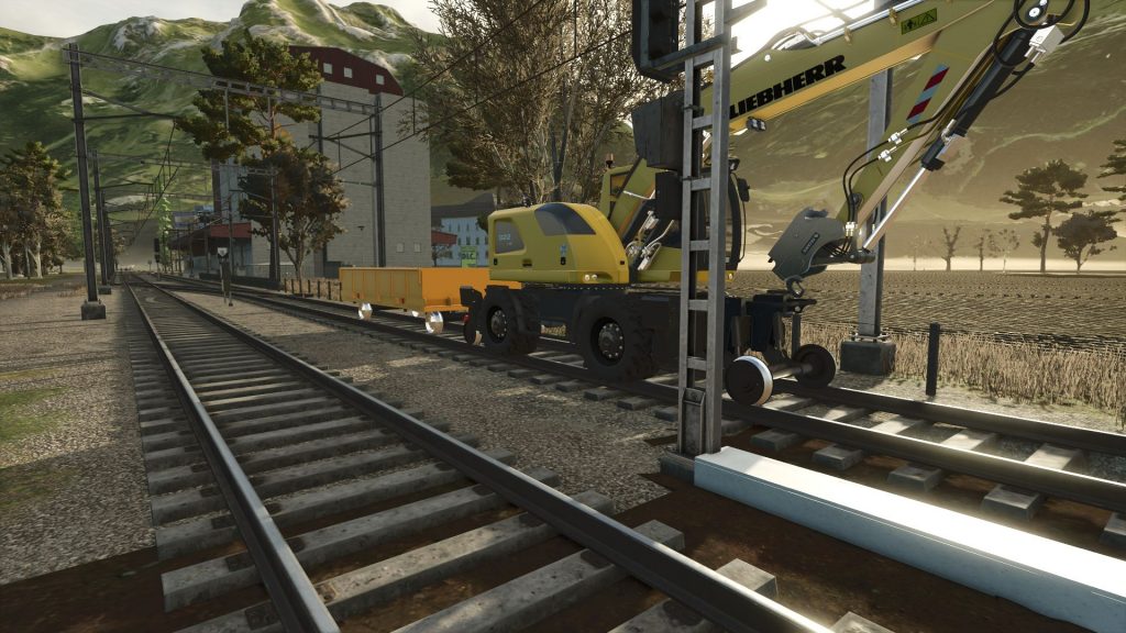 Rail trailer v1.0.0.0 - FS25 / FS22 Mod