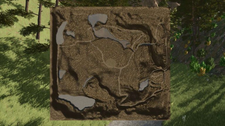 Brown Pine Ridge v1.0.0.0 - FS25 / FS22 Mod